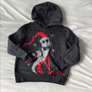 Disney Charcoal Hoodie with White Print